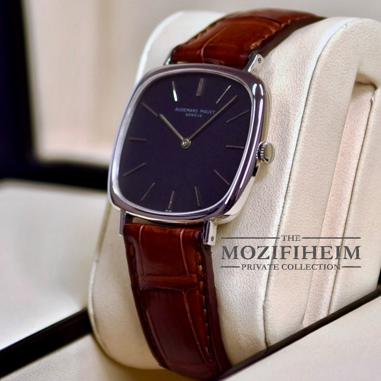 Vintage 18k WG AP Dark Dial