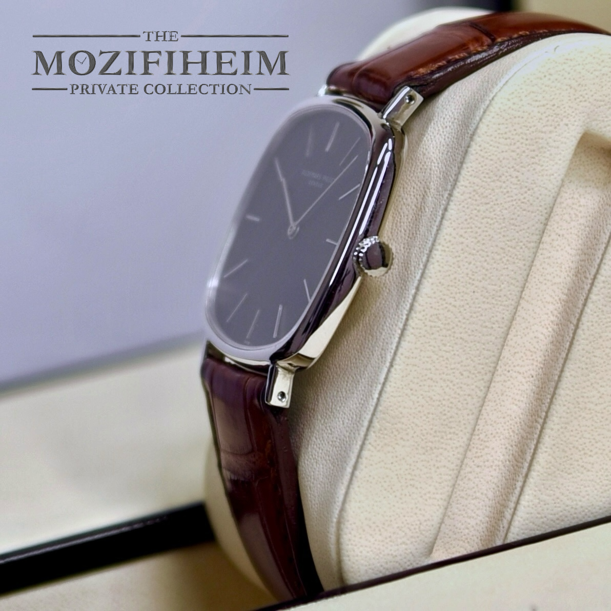 Vintage 18k WG AP Dark Dial